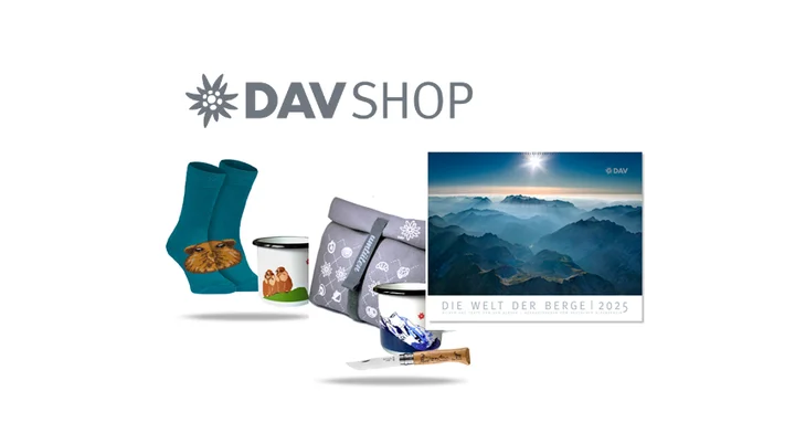 Weihnachts-Ideen aus dem DAV Shop | © DAV