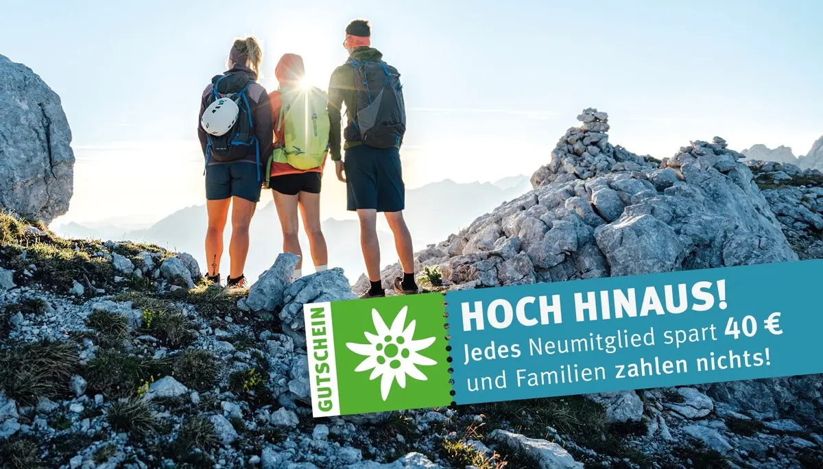 Bitte beachten: Wegen des BFSG benötigen alle Bilder einen aussagekräftigen Alt-Tag | © DAV / Marisa Koch