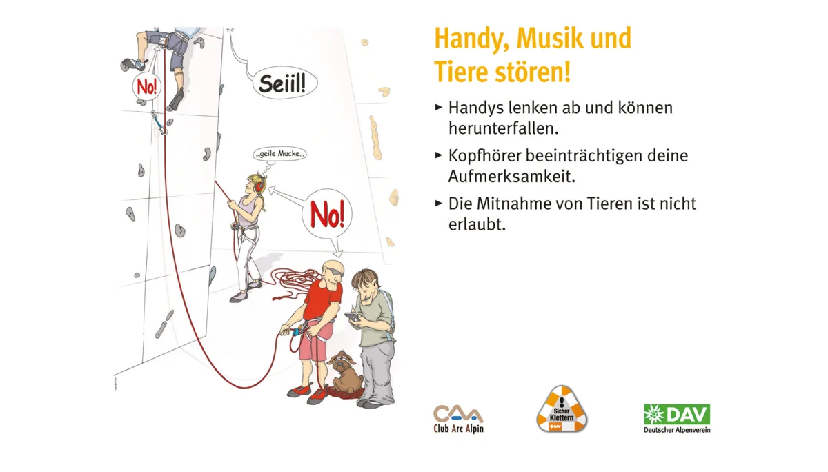Regeln für Kletterhallen des DAV | © DAV
