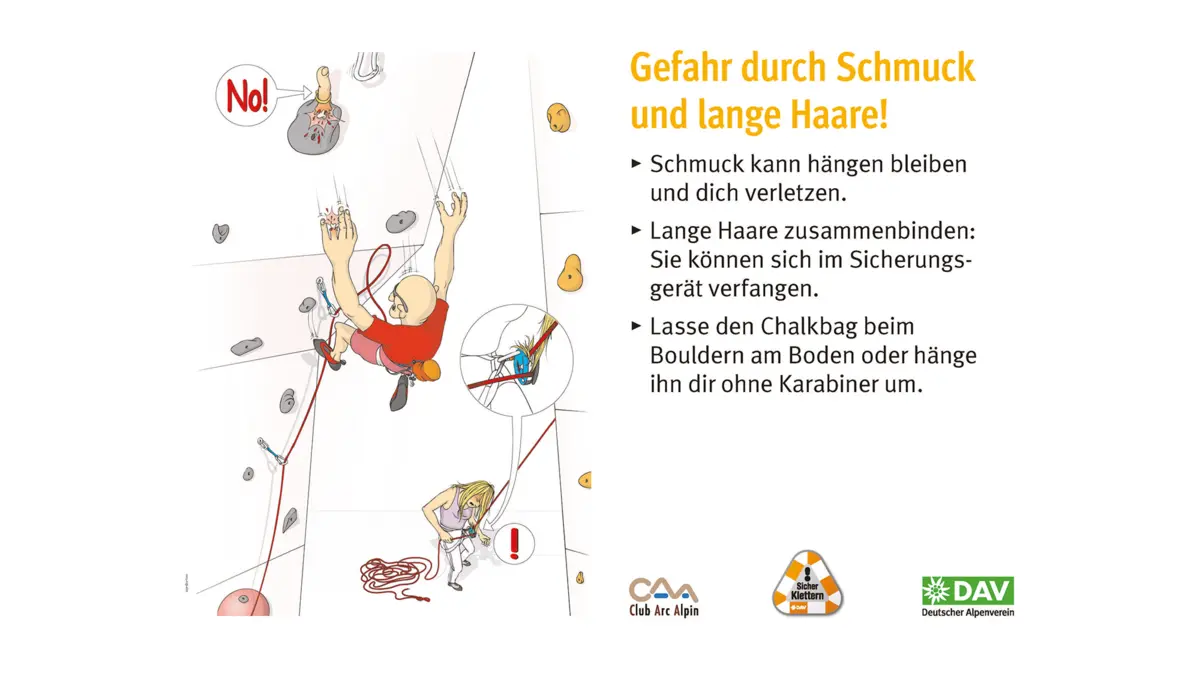 Regeln für Kletterhallen des DAV | © DAV