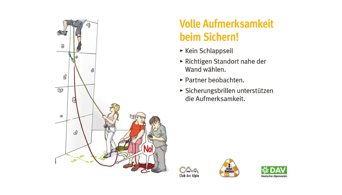 Kletter-Regeln - für mehr Sicherheit beim Klettern | © DAV