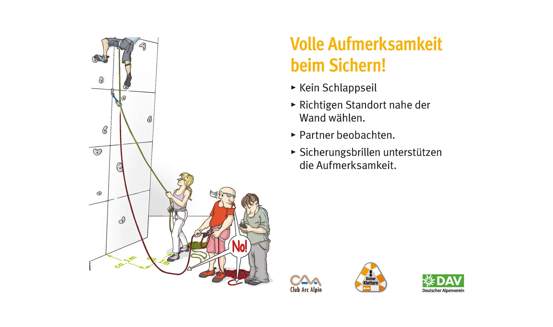 Kletter-Regeln - für mehr Sicherheit beim Klettern | © DAV