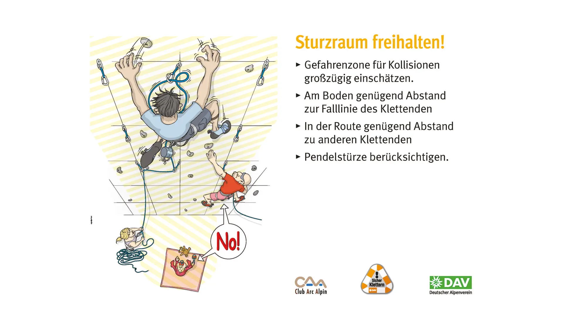 Kletter-Regeln - für mehr Sicherheit beim Klettern | © DAV
