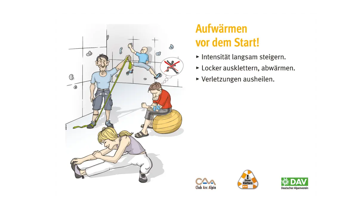 Kletter-Regeln - für mehr Sicherheit beim Klettern | © DAV