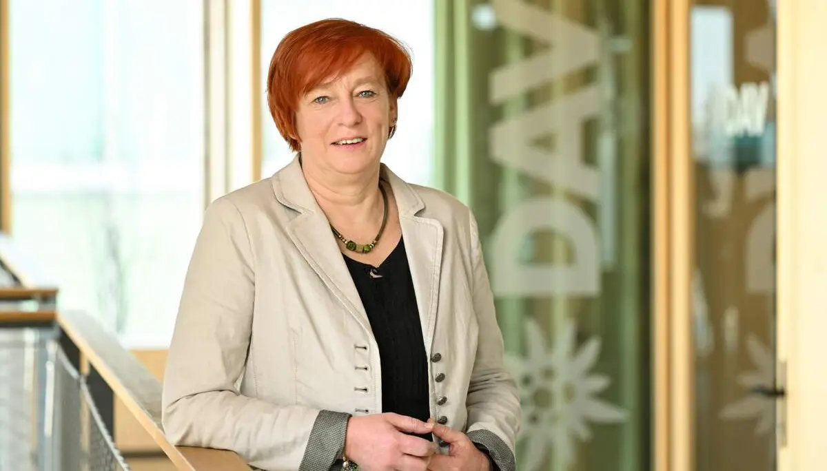 Vizepräsidentin Melanie Grimm | © DAV / Tobias Haase